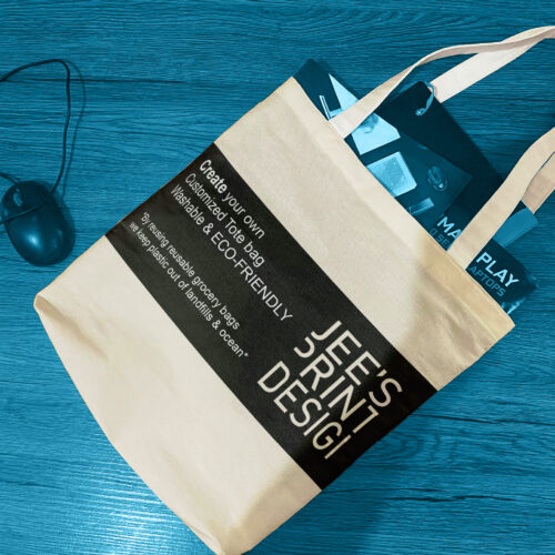 Customized Canvas Tote Bag – Personalized Eco-Friendly Tote