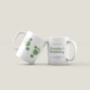 Customized ceramic white mugs with vibrant designs, perfect for events like weddings, birthdays, corporate giveaways, and daily use.