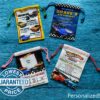 Personalized Hot Wheels Loot Bags - Reusable and Eco-Friendly Favor Bags (12pcs)