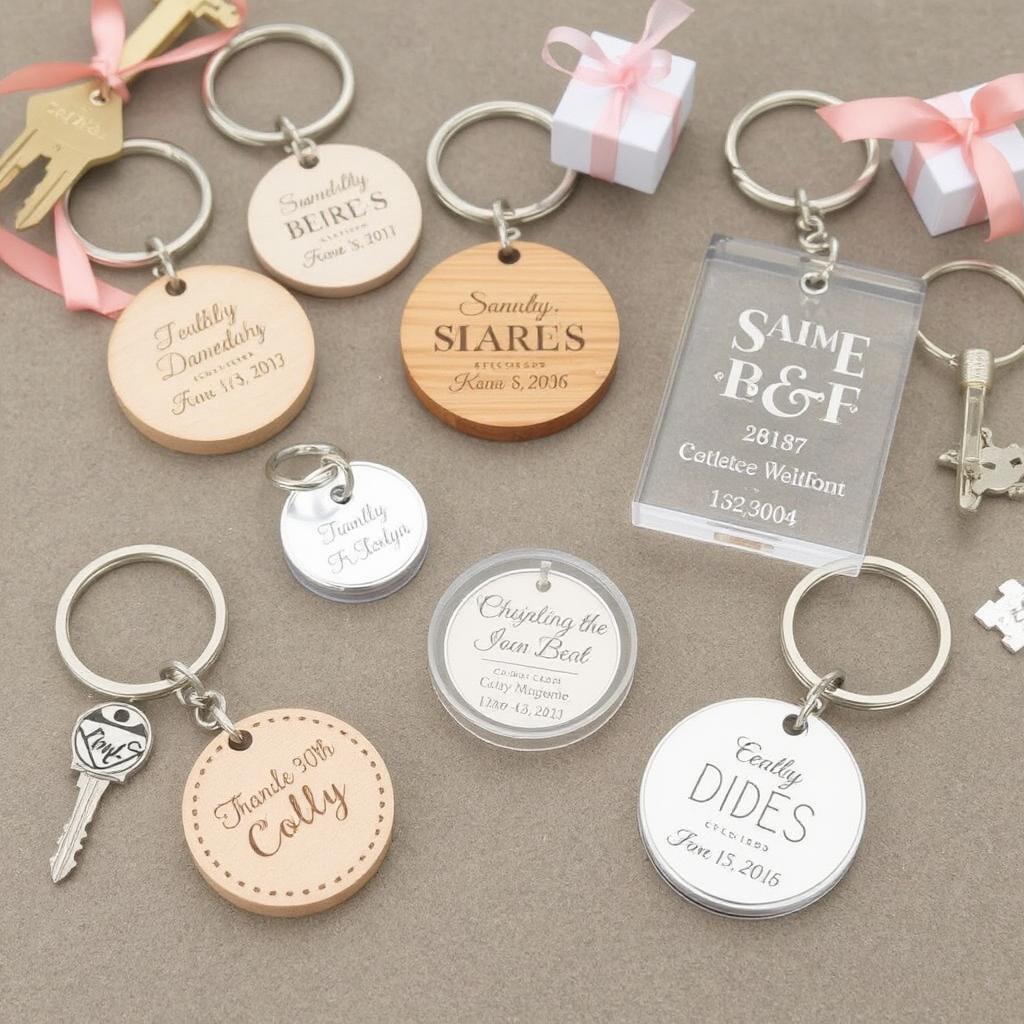 Personalized Keychains with Custom Engraving and Designs