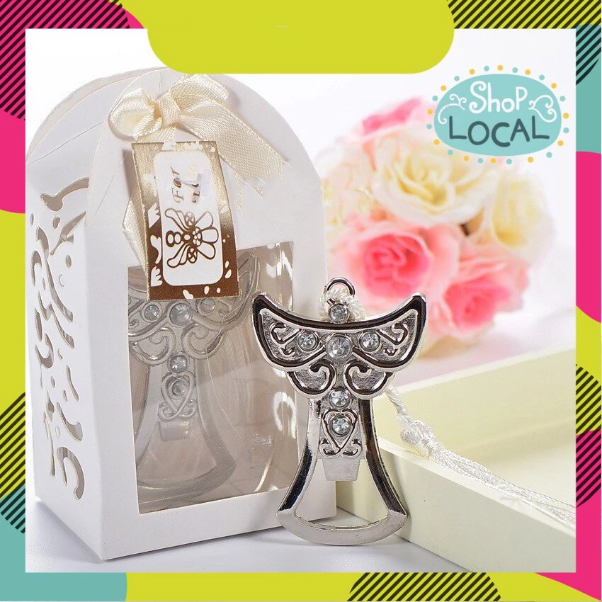 Angel Bottle Opener Souvenir – Elegant Baptismal Giveaway