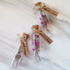 Dried Flowers in Mini Cork Bottle Wedding Souvenirs