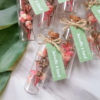 Dried Flowers in Mini Cork Bottle Wedding Souvenirs