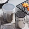 Stainless Steel Spice Shaker for Salt, Sugar, Pepper, and Cocoa Powder