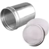 Stainless Steel Spice Shaker for Salt, Sugar, Pepper, and Cocoa Powder