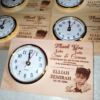 Personalized Wooden Desk Clock – Christening Souvenir & Giveaway