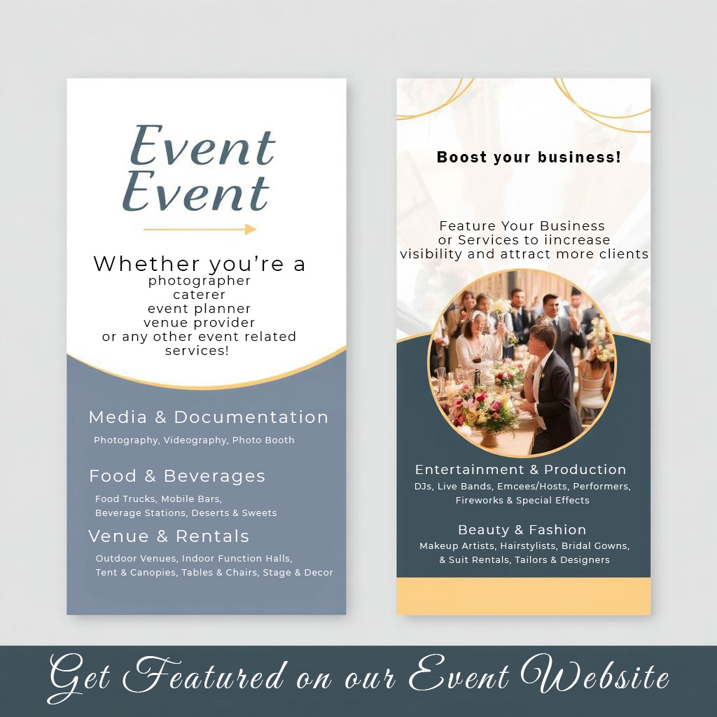 Event Vendor Ad Listing – Feature Your Business