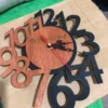 Wooden Wall Clock – Personalized Laser Engraved Design