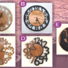 Wooden Wall Clock – Personalized Laser Engraved Design